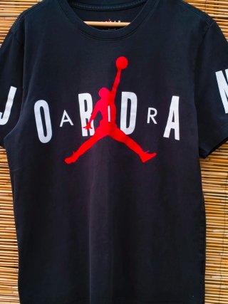 Camiseta Jordan Hombre Negra