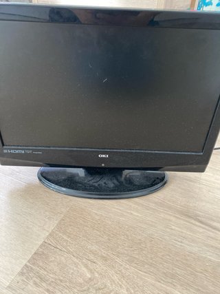 Televisor OKI Negro para piezas
