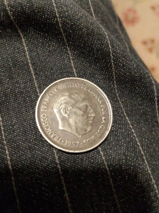 5 Pesetas 1957