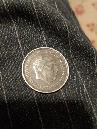 5 Pesetas 1957