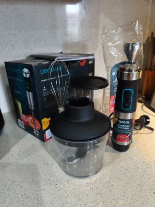 Batidora de mano Cecotec 1500W XL Cream&Crush