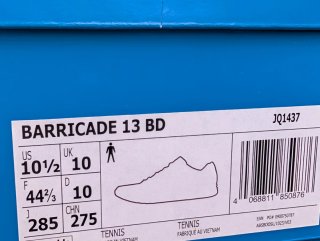 ADIDAS BARRICADE 13 X BRAIN DEAD