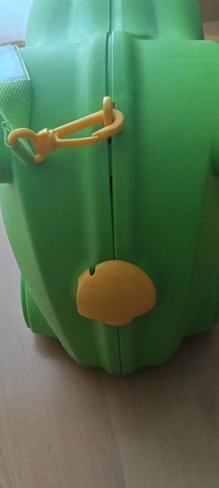 Maleta infantil moltó elefante verde
