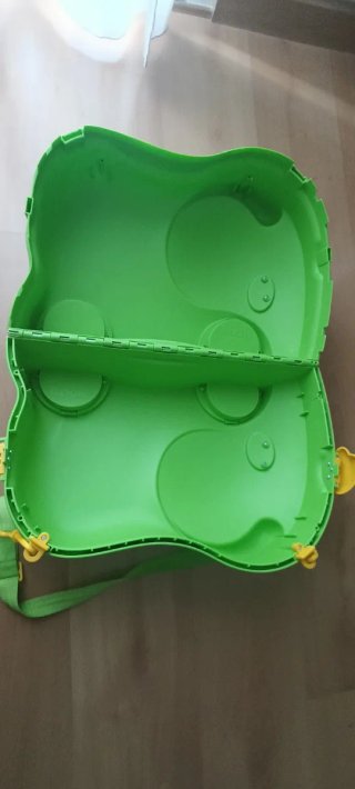 Maleta infantil moltó elefante verde
