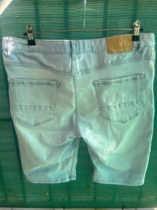 Pantalón corto vaquero azul