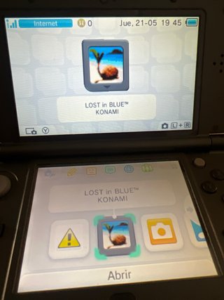 Lost in Blue Nintendo DS Konami