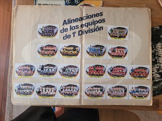 Álbum Liga 83-84 1ª División Completo
