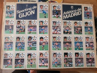 Álbum Liga 83-84 1ª División Completo