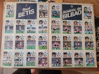 Álbum Liga 83-84 1ª División Completo