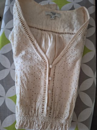 Vestido Hoss Intropia Beige Talla S
