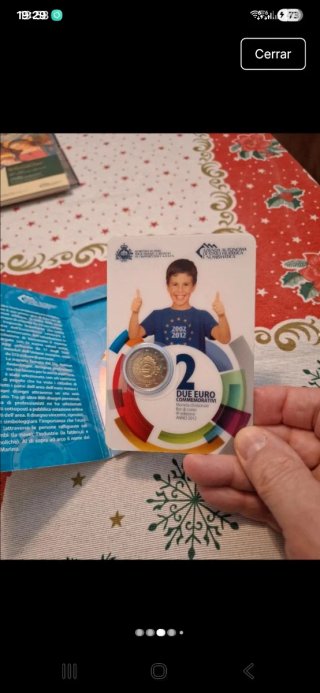 San Marino 2€ Conmemorativos 2012 (euro)