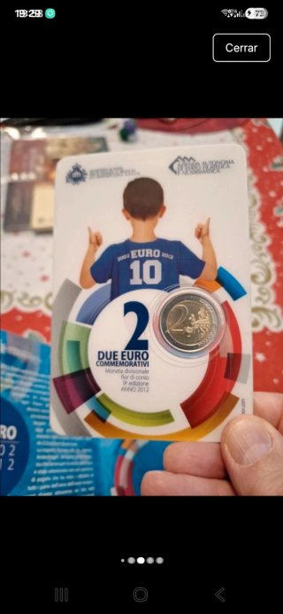 San Marino 2€ Conmemorativos 2012 (euro)