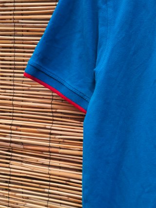 Polo U.S. Polo Assn. azul y rojo Talla M