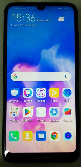 Huawei Y6 MUY RÁPIDO CON CARGADOR