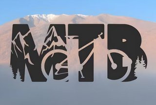 Pegatina MTB Montaña Bicicleta