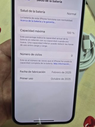 iPhone 16e  128GB Blanco Nuevo