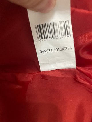 Cazadora Easy Wear Roja Talla 44