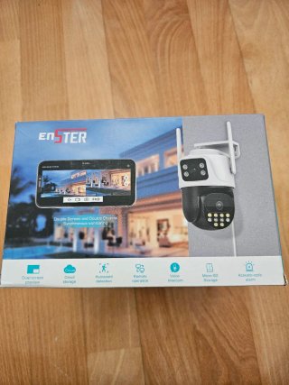 Cámara Vigilancia FHD 360° ENSTER