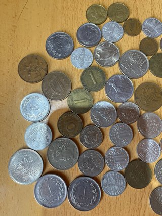 Lote de monedas antiguas