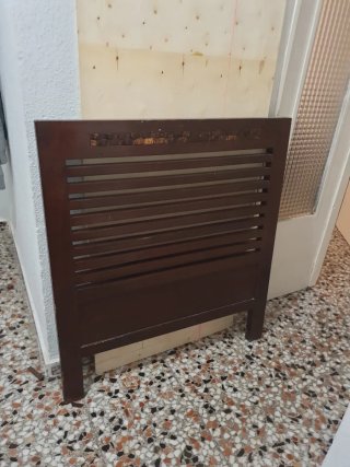 Cabecero de cama de madera