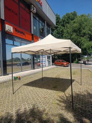 Carpa Cenador 3x3 Impermeable Beige