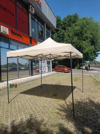 Carpa Cenador 3x3 Impermeable Beige