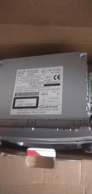 Radio Toyota Verso 2011