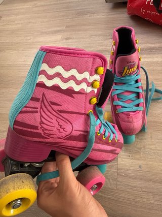 Patines Soy Luna Disney Rosas