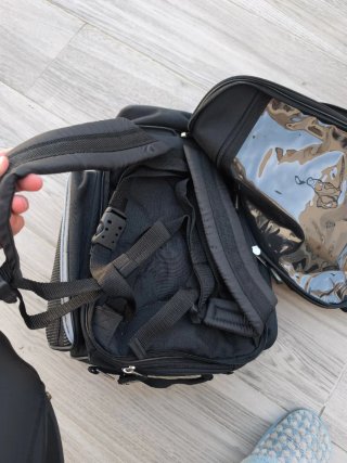 Bolsa depósito moto