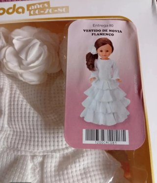 Vestido Nancy Novia Flamenco Años 60-70-80