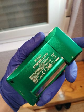 Game Boy Micro Verde