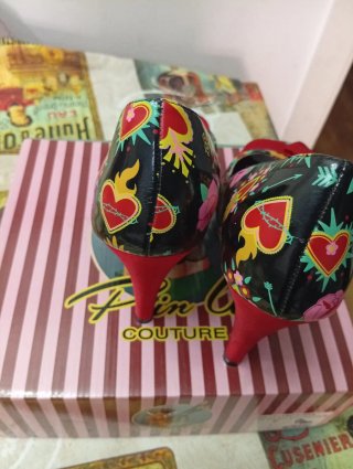 Zapatos de tacón Pin Up Couture