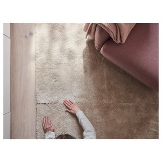 Alfombra IKEA STOENSE Beige Poliéster