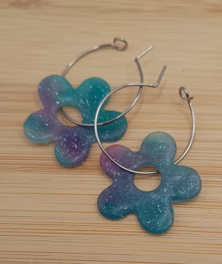 Pendientes.hechos a mano.arcilla polimérica.nuevos