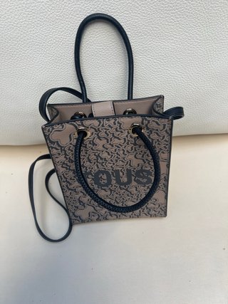 Bolsito Tous Beige y Gris