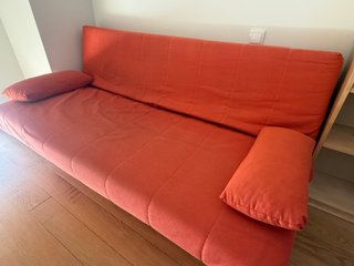 Sofá Cama Naranja 180cm