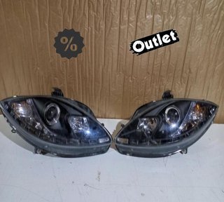FE FAROS SEAT LEON ALTEA TOLEDO 04-09 LUZ DIURNA LED FONDO N