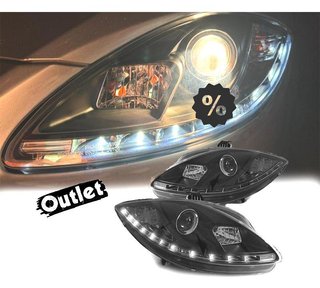 FE FAROS SEAT LEON ALTEA TOLEDO 04-09 LUZ DIURNA LED FONDO N