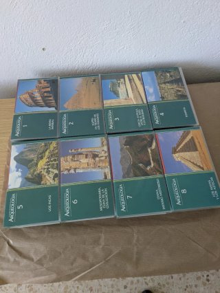 Colección Arqueología VHS (16 cintas)