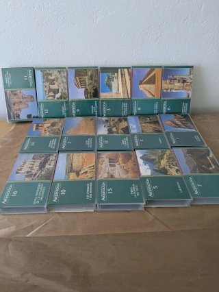 Colección Arqueología VHS (16 cintas)