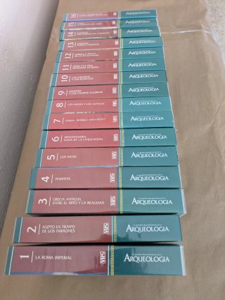 Colección Arqueología VHS (16 cintas)