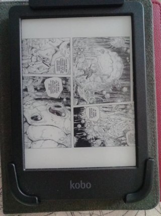 Libro electrónico Kobo Negro