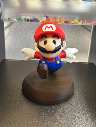 Figura Super Mario 3D Impresa