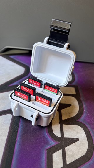 Mini caja almacenamiento juegos Nintendo Switch