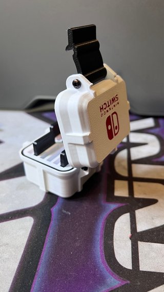 Mini caja almacenamiento juegos Nintendo Switch