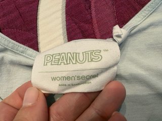 Pijama tirantes Women’secret Peanuts talla XS