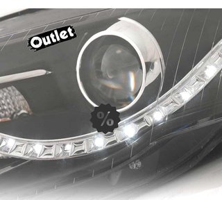 FE FAROS AUDI A4 B7 LUZ DIURNA LED FONDO NEGRO 04-07 R146286