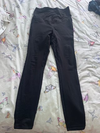 Pantalones premamá negros