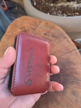 Cartera de cuero de vaca(cuello)