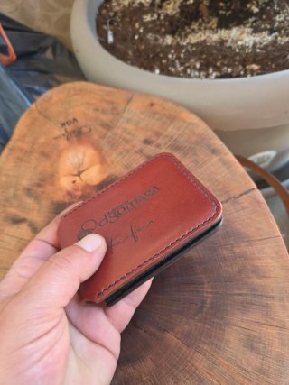 Cartera de cuero de vaca(cuello)